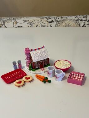 American Girl Wellie Wishers small accessories lot